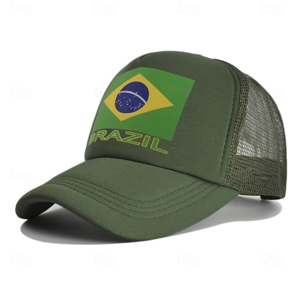 בגדי ריקוד גברים כובע בייסבול כובע שמש פול שחור פּוֹלִיאֶסטֶר טלאים אופנתי סגנון רחוב יום יומי יומי בָּחוּץ חופשה דגל ציטוטים ואמירות הגנה מפני השמש קרם הגנה נשימה 2026 - $4.49 –P9