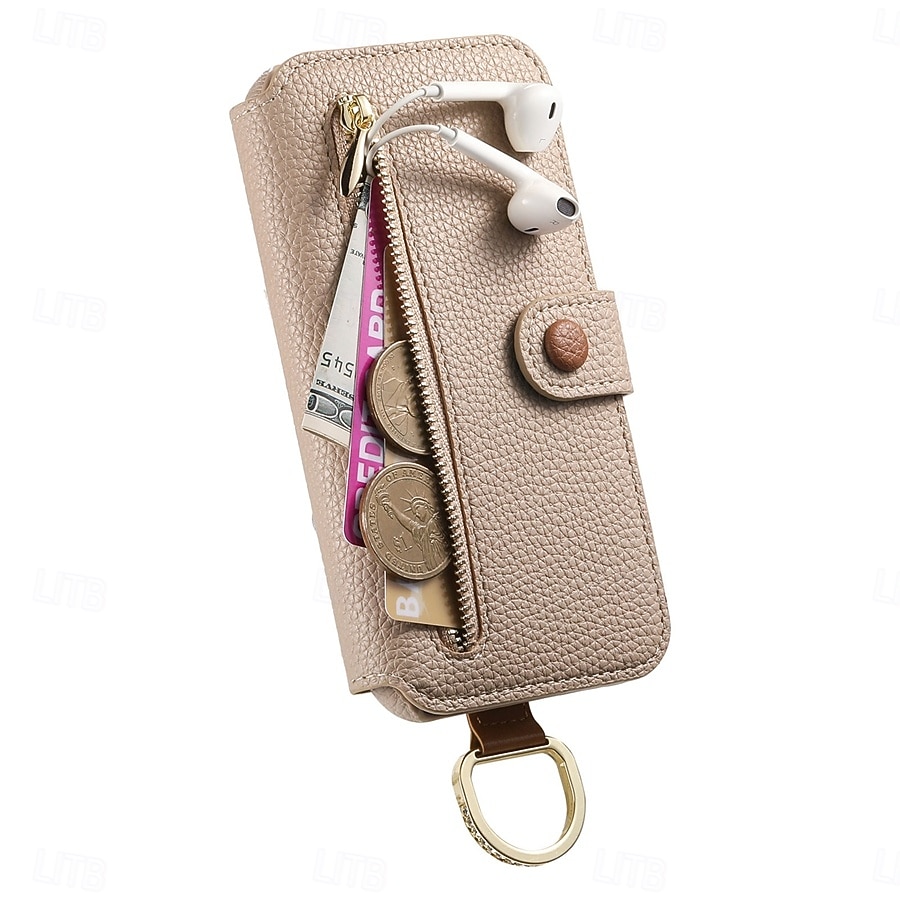 teléfono Funda Para Samsung galaxia S26 S26 Plus S26 Ultra Tarjetas billetera Gire la tapa Cremallera con correa de muñeca Caballete Retro TPU Cuero de PU 2026 - $18.99 –P6