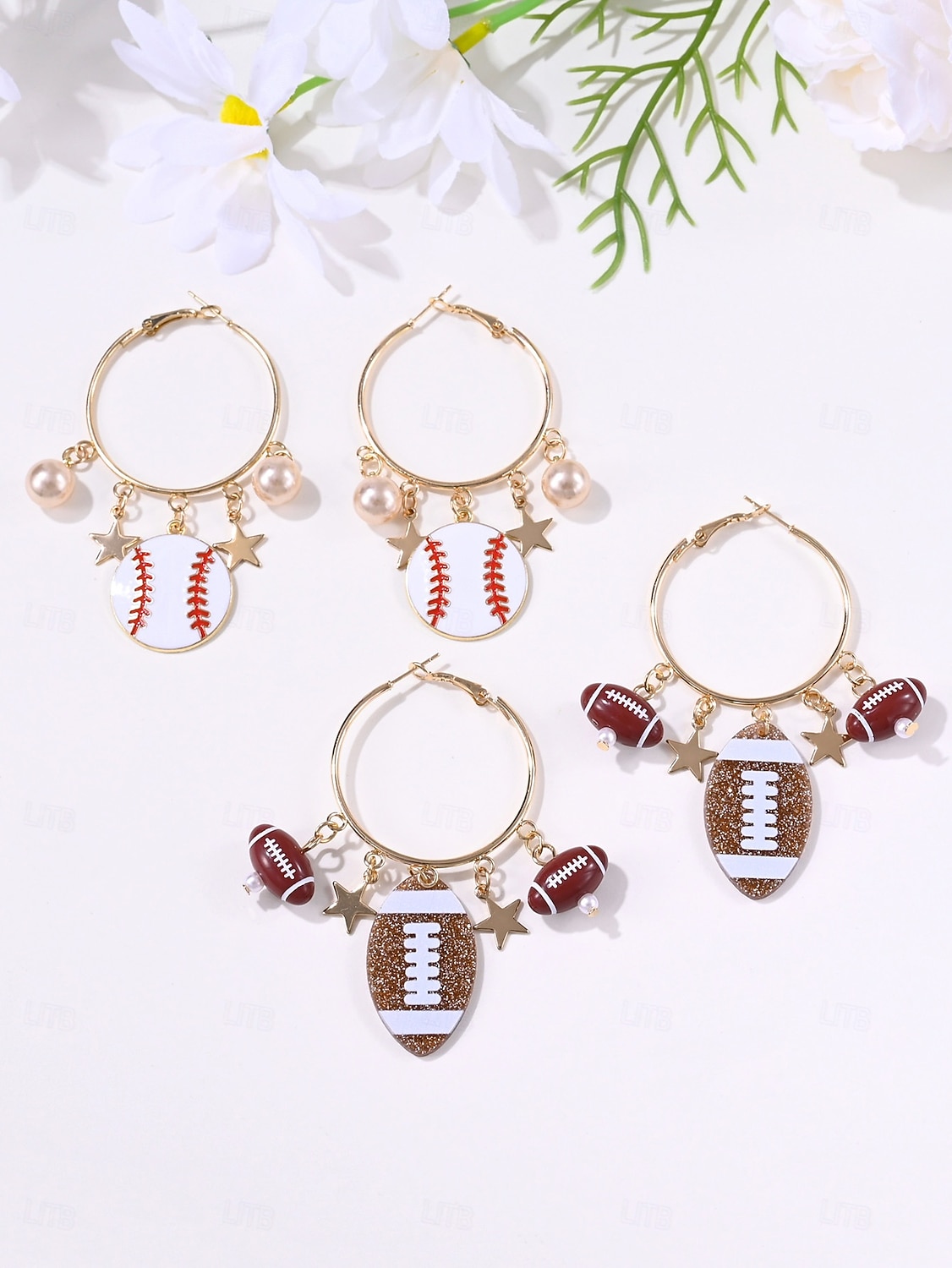 Partido Mundial de Fútbol 2026 Orejas Fútbol Futbol Adulto Unisexo Casual Fiesta Uso Diario Disfrazarse 2026 - $10.99 –P4