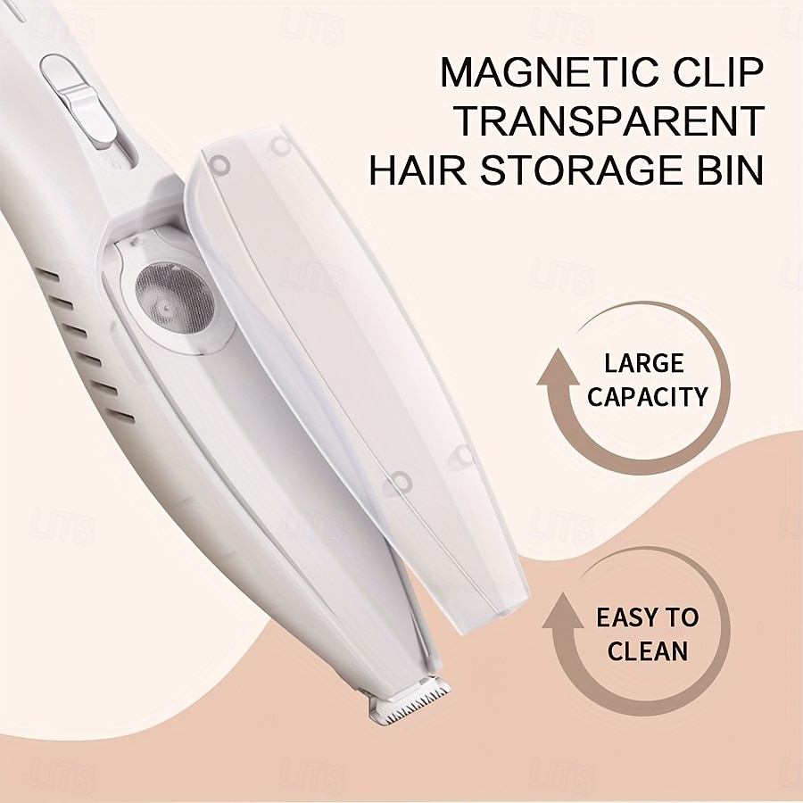 Wireless Dog Paw Trimmer with Strong Suction Vacuum | Automatic Hair Collection, USB Rechargeable, Low Noise, Suitable for Small and Large Dogs, Cats 2026 - $39.99 –P6