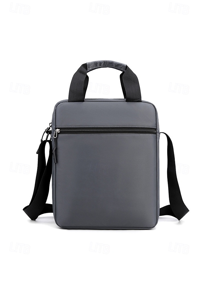 Bolsa transversal masculina de nylon em várias cores, com grande capacidade, múltiplos bolsos e alça ajustável, ideal para uso casual diário, viagens e atividades ao ar livre. de 2026 por $18.99 –P7