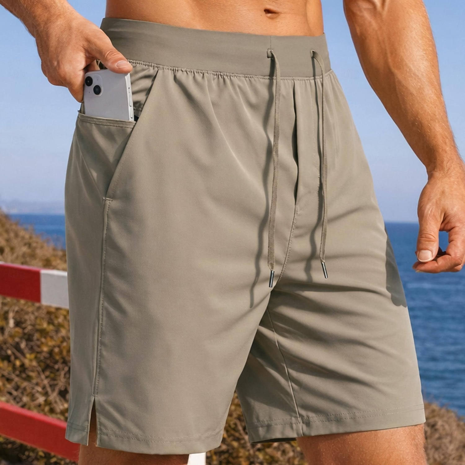 Bărbați Σορτς για τρέξιμο Pantaloni scurți sportivi Pantaloni Sport de Sală Cordon Buzunare Pantaloni scurți Zilnic În aer liber sportiv Vară Confortabil la umezeală Respirabil Gimnastică antrenament 2026 - $21.99 –P11