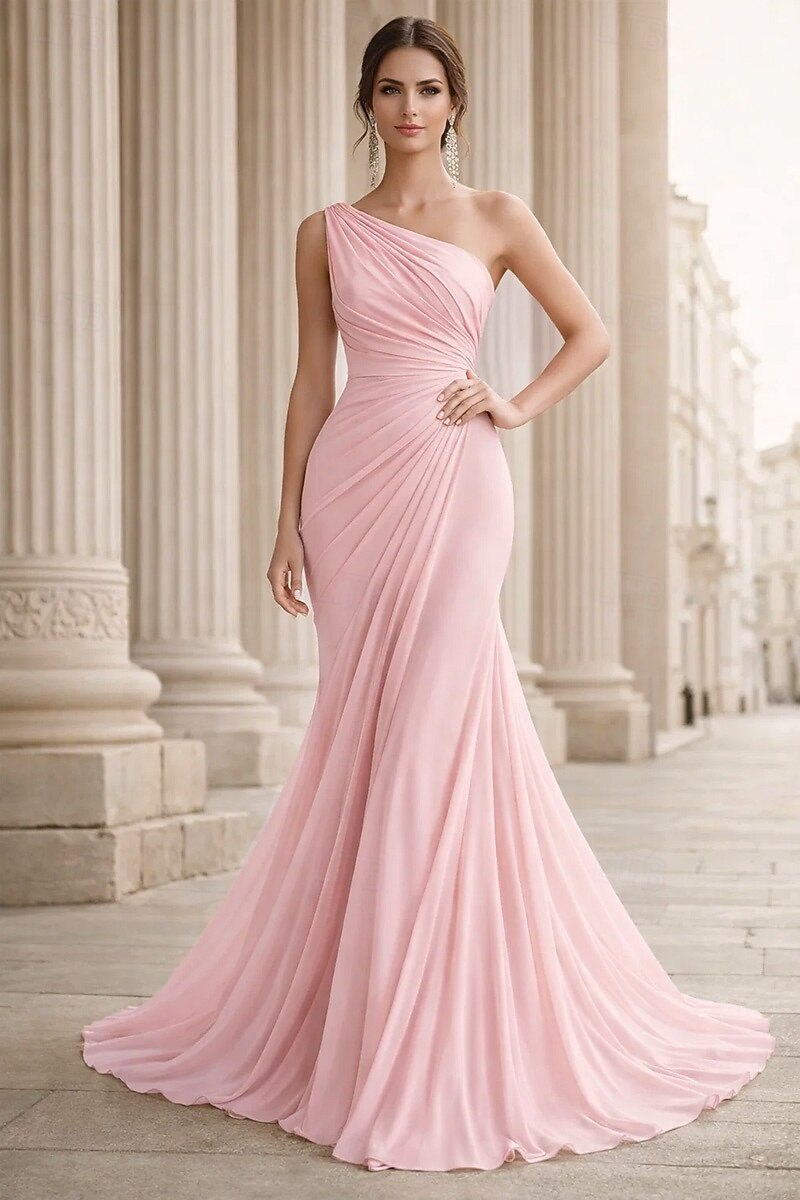 brush pink dress Pink brush strokes dress Twine