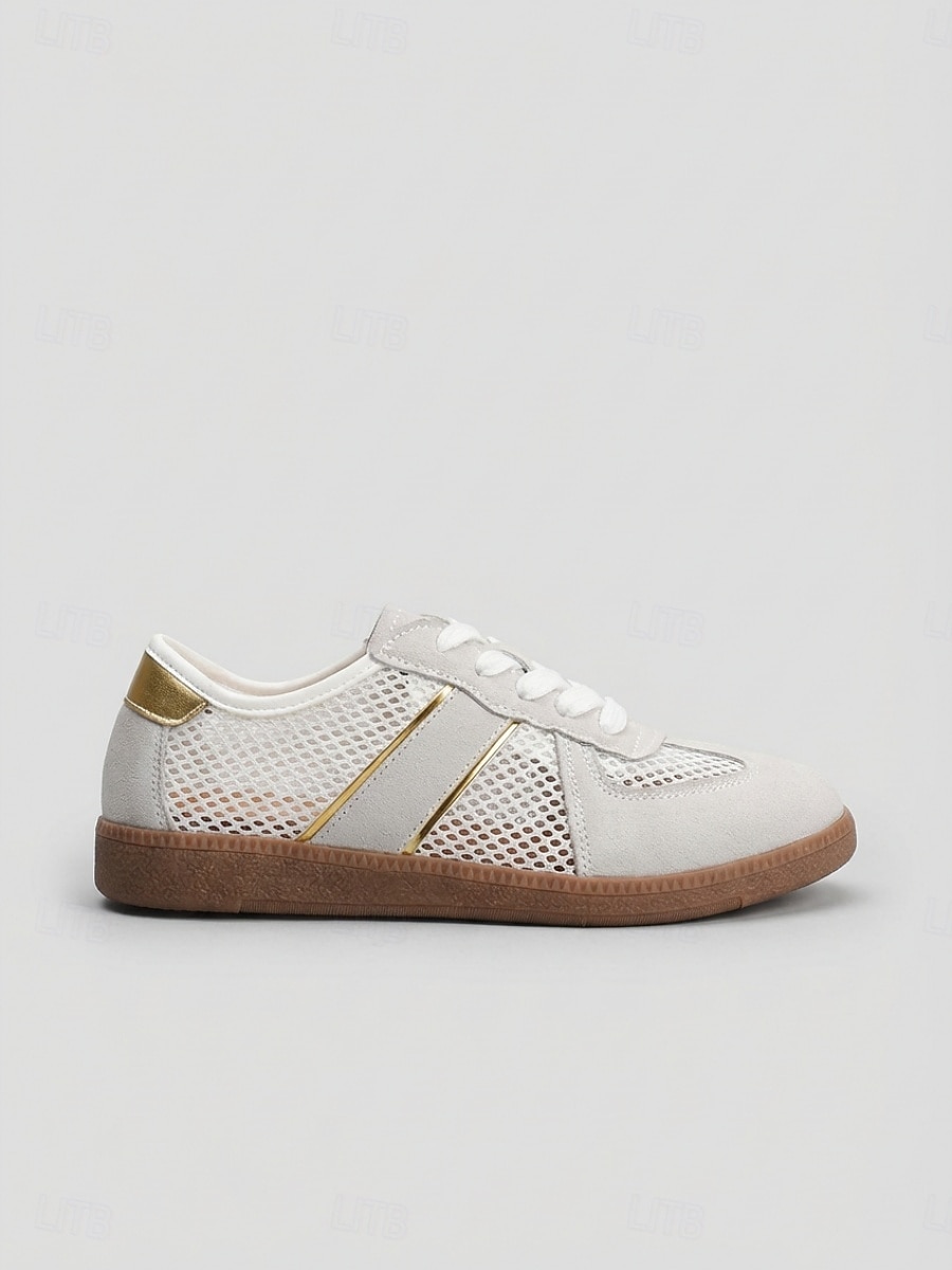 Women's Breathable Mesh Casual Sneakers – Lightweight Lace-Up Walking Shoes, Comfortable Summer Sport Style Trainers for Women, Ideal for Travel, Beach Walks, Daily Wear and Outdoor Activities 2026 - $34.99 –P1