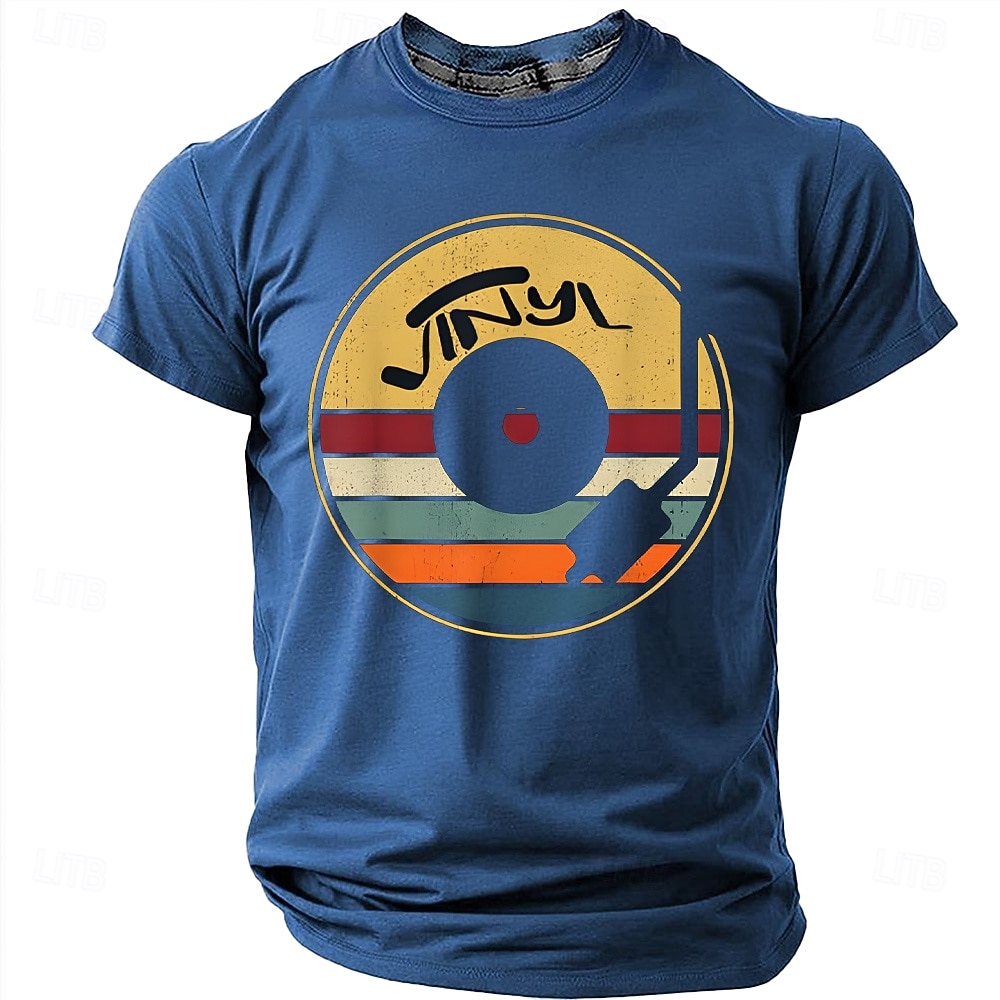 Per uomo Musica Maglietta Manica Corta maglietta Stampa 3D Girocollo Camicia Moda Quotidiano Quotidiano Streetwear Blu Nero Rosso Estate Primavera Abbigliamento S M L XL XXL XXXL del 2026 a $21.99 –P9