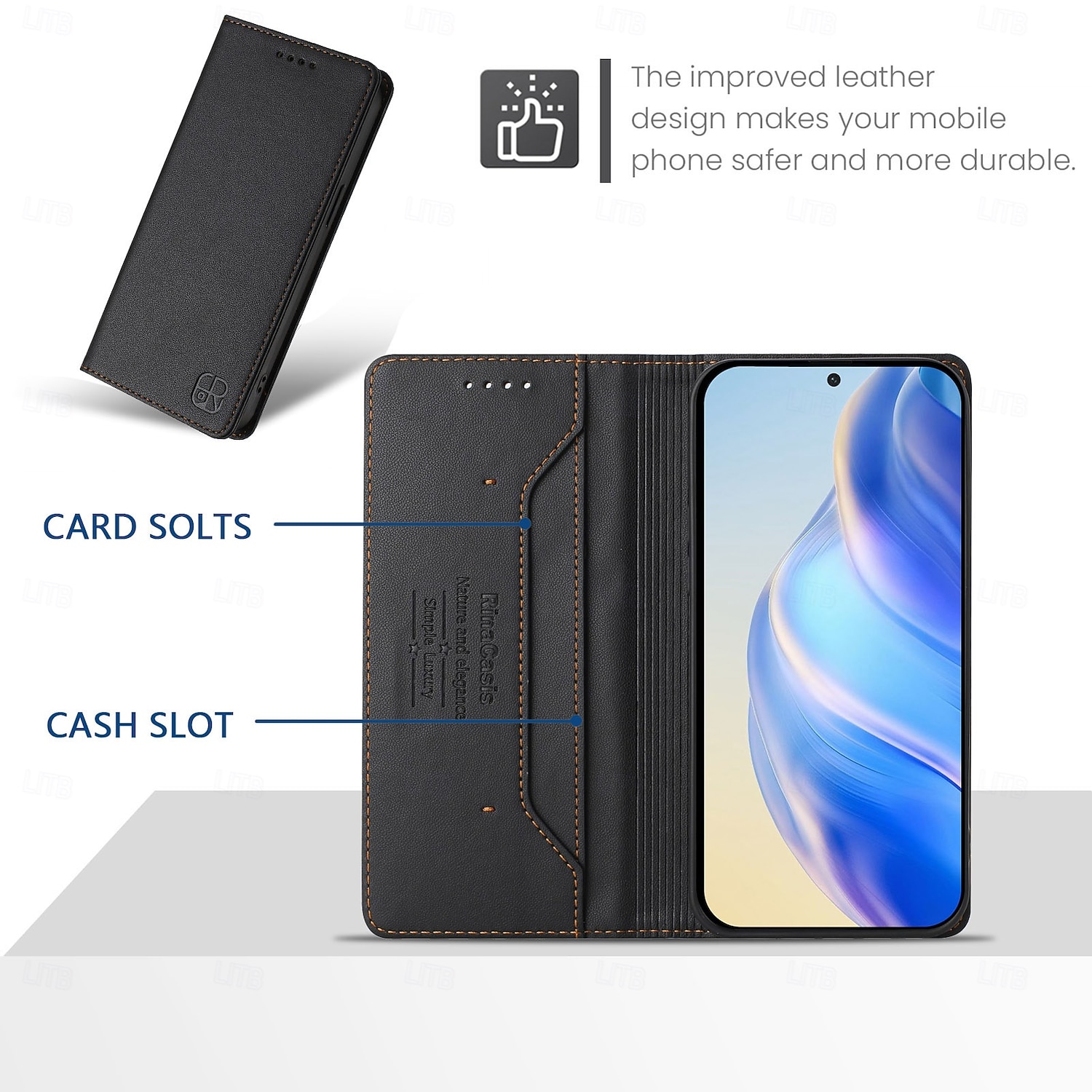 Phone Case For Samsung Galaxy S26 S26 Plus S26 Ultra Wallet Case with Stand Holder Support Wireless Charging Card Slot Retro TPU PU Leather 2026 - $15.99 –P13