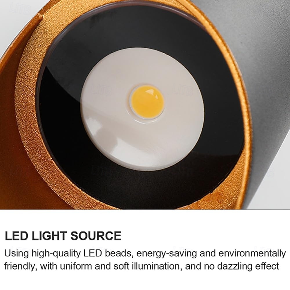 LED Outdoor Wall Light 10W 800 Lumen Aluminum Outdoor IP65 Waterproof Garden Wall Washer Light, Balcony Decorative Wall Sconce AC85-265V 3000k 6000k Black/White 2026 - $71.99 –P2