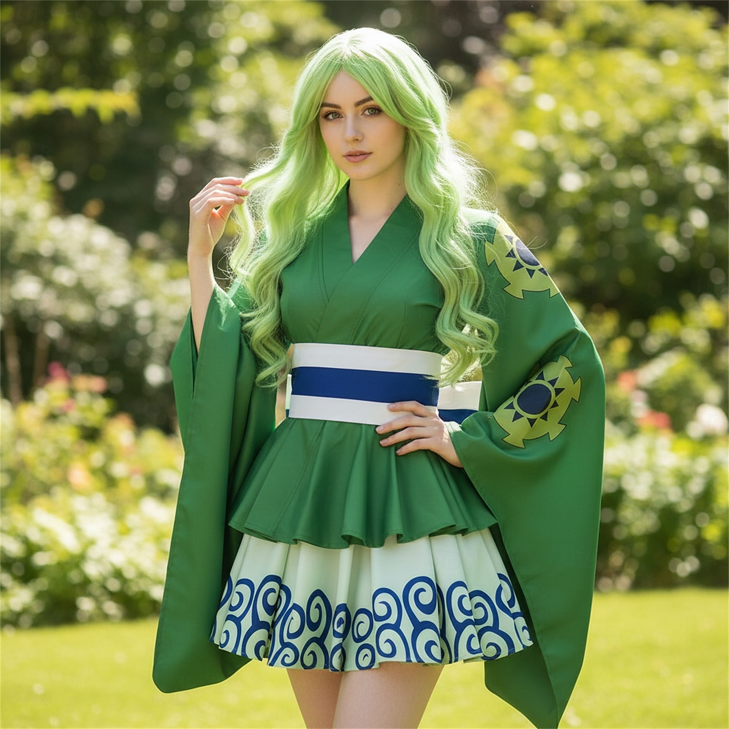 Havsäventyrare Stråhattpirat Animé Klänningar Kläder Maskerad Cosplay-kostymer Kimono Anime Expo Kostym Till Dam Vuxna 2026 - $55.99 –P1