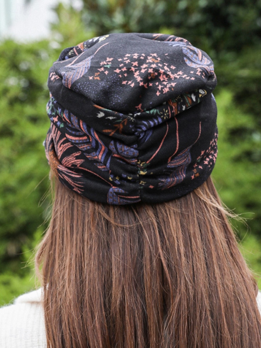 Per donna Cappello Cappelli Invernali Antivento Caldo Quotidiano All'aperto Streetwear Stampato Floreale del 2026 a $2.49 –P5