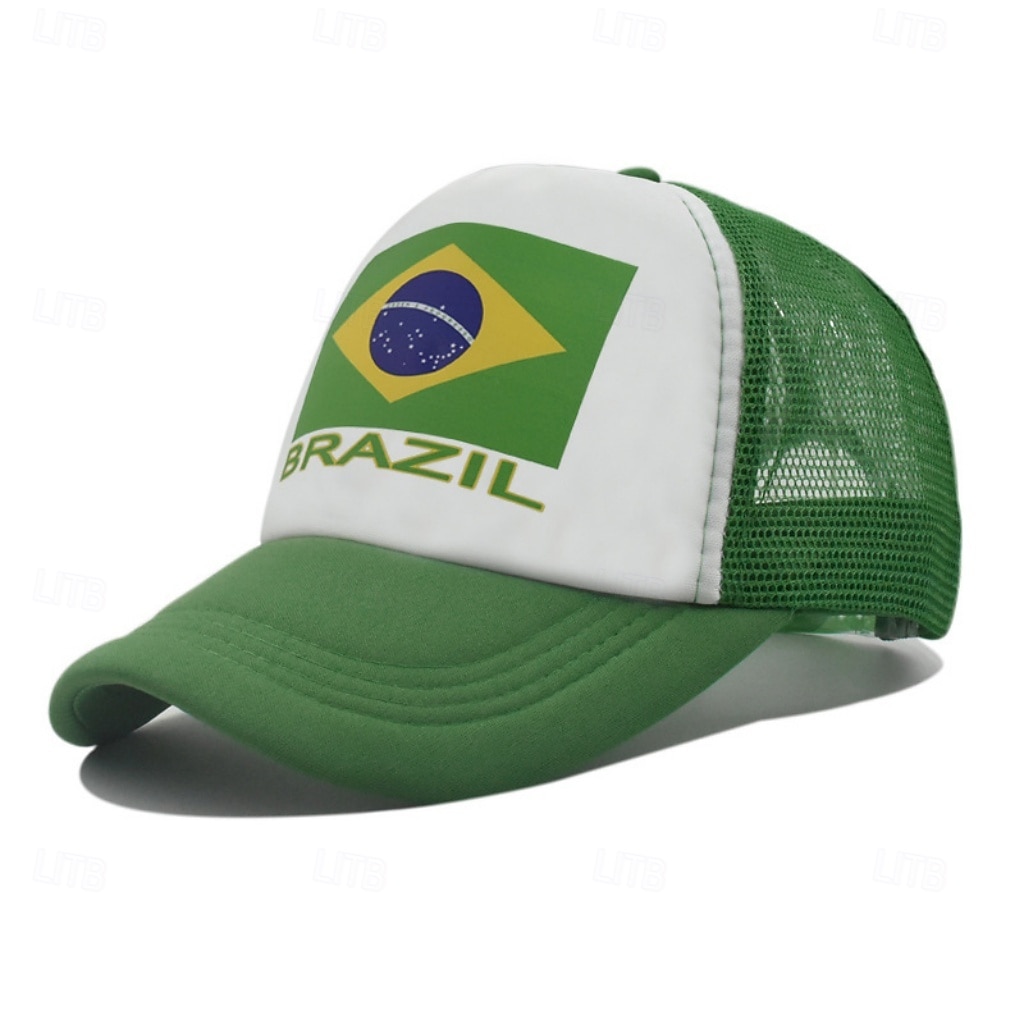 בגדי ריקוד גברים כובע בייסבול כובע שמש פול שחור פּוֹלִיאֶסטֶר טלאים אופנתי סגנון רחוב יום יומי יומי בָּחוּץ חופשה דגל ציטוטים ואמירות הגנה מפני השמש קרם הגנה נשימה 2026 - $4.49 –P4