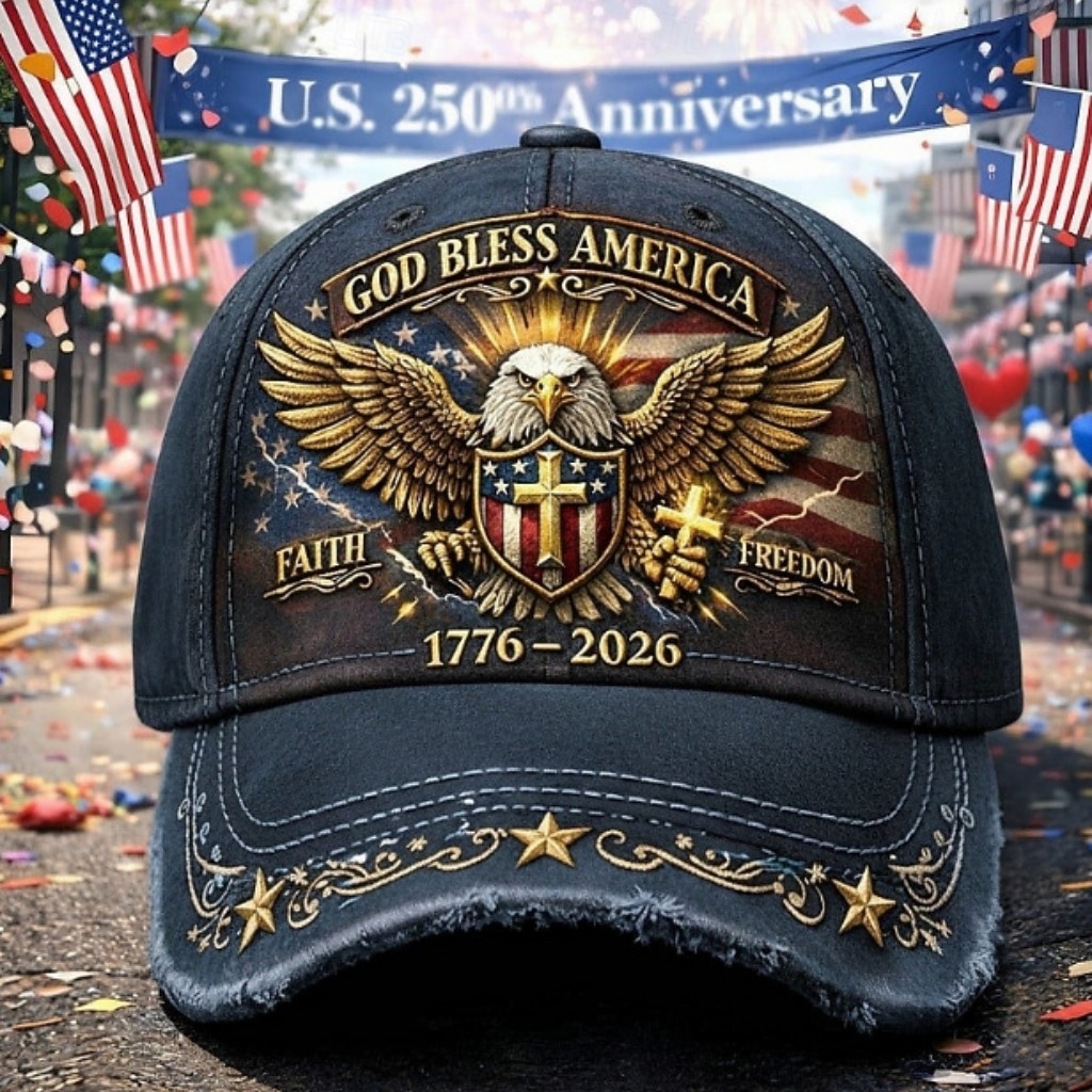 Herr Basebollkeps Solhatt Vin Marinblå Polyester Lappverk 3D-utskrift Mode Streetwear Ledigt Dagligen Utomhus Semester Citat och ordspråk Örn Solskydd Solskyddskräm Mateial som andas 2026 - $13.49 –P2