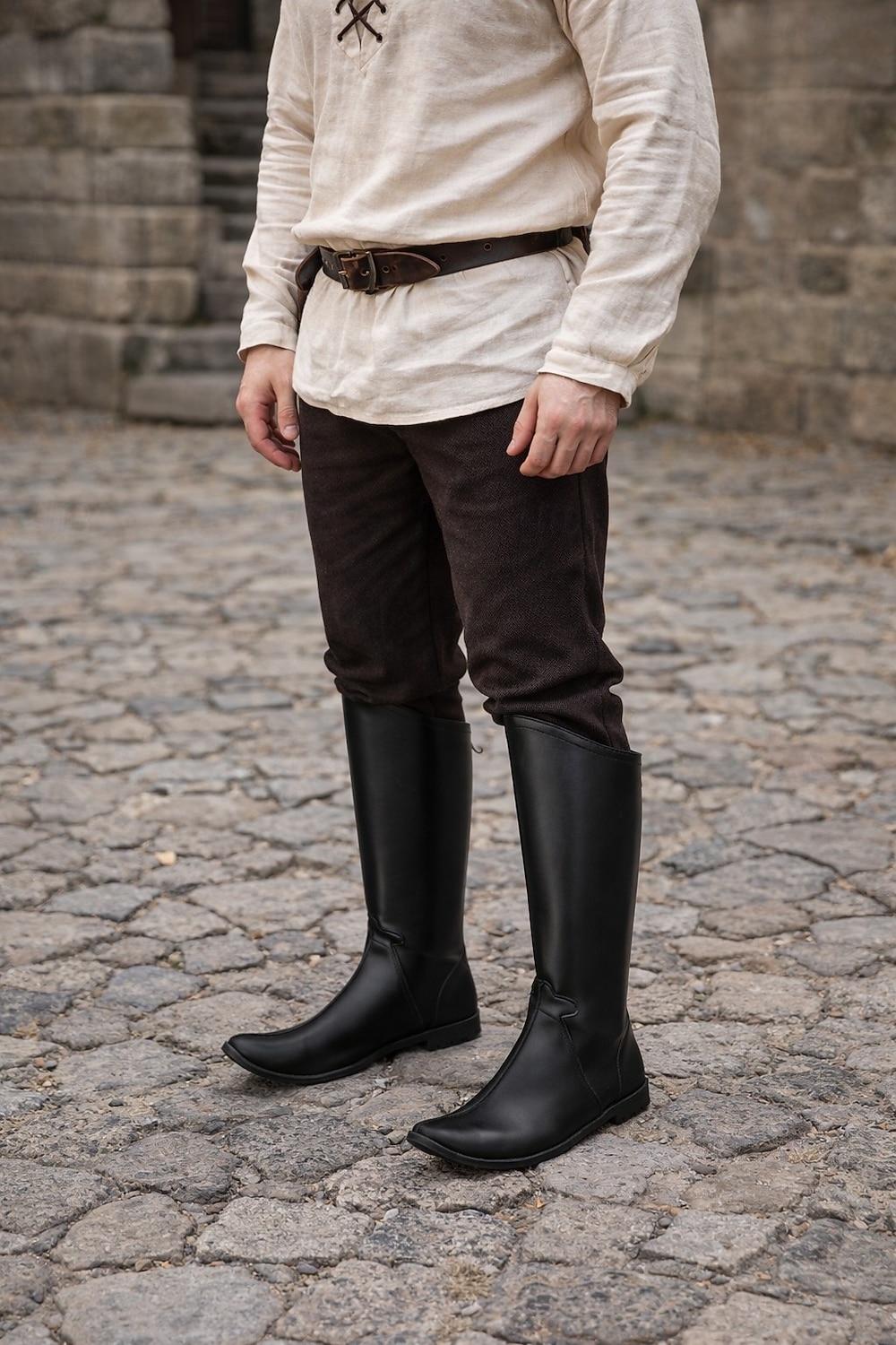 Średniowieczne Renesansowa Steampunk Botki Obróć buty Rycerz celtycki rycerz Strój na bal maskowy Męskie Celtyckie Wiking Halloween Karnawał Spektakl LARP Ren Faire Dla dorosłych Obuwie 2026 - $55.99 –P14