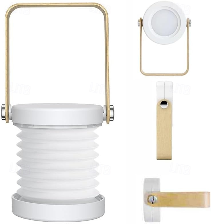 Portable LED Lantern Light USB Rechargeable Outdoor Camping Light, Dimmable Atmosphere Lamp for Home Decor, Unique Birthday Gifts for Women Mom Friends 2026 - $30.99 –P3