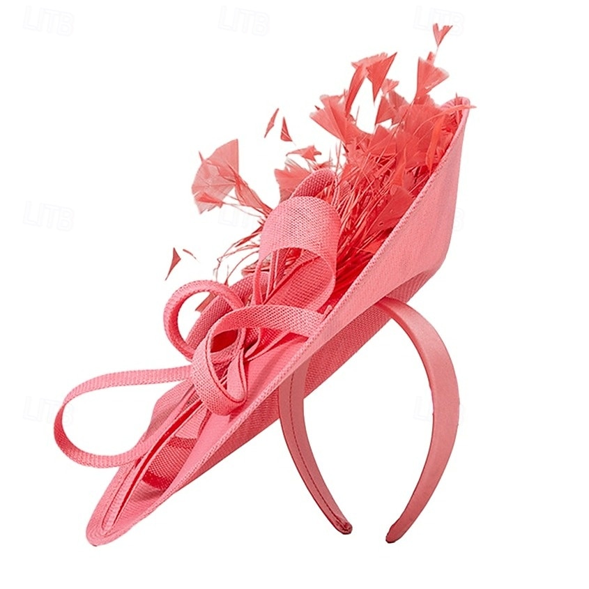 Derby Hat Fascinator Hat Fascinator Gentlewoman Fancy Dress Women's Derby Ascot Horse Racing Festival Adults' Hat Summer Spring 2026 - $35.99 –P4