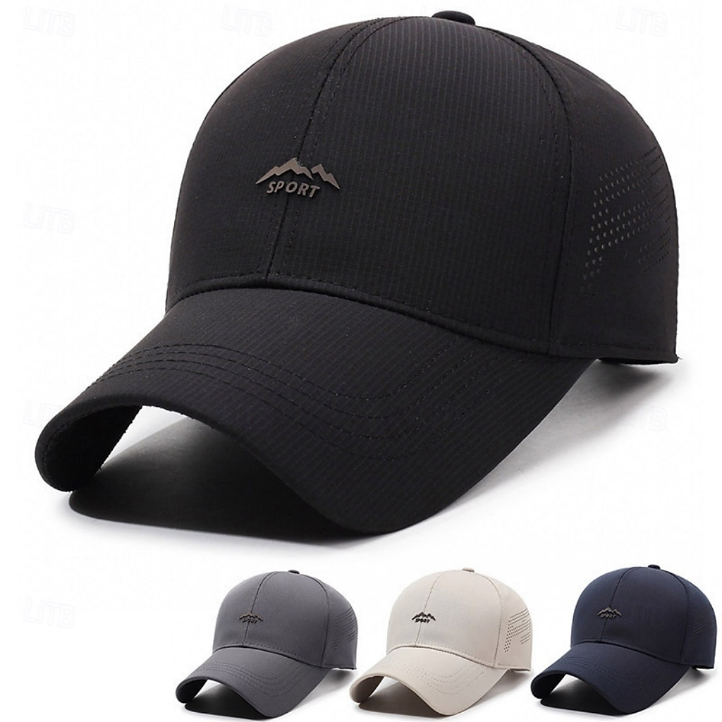 Ανδρικά Τζόκεϊ Καπέλο ηλίου Καπέλο φορτηγατζή Μαύρο Βαθυγάλαζο Πολυεστέρας Προσαρμόσιμη Μοντέρνα Κομψό στυλ street Καθημερινό Καθημερινά ΕΞΩΤΕΡΙΚΟΥ ΧΩΡΟΥ Διακοπές Σκέτο 2026 - $6.99 –P1