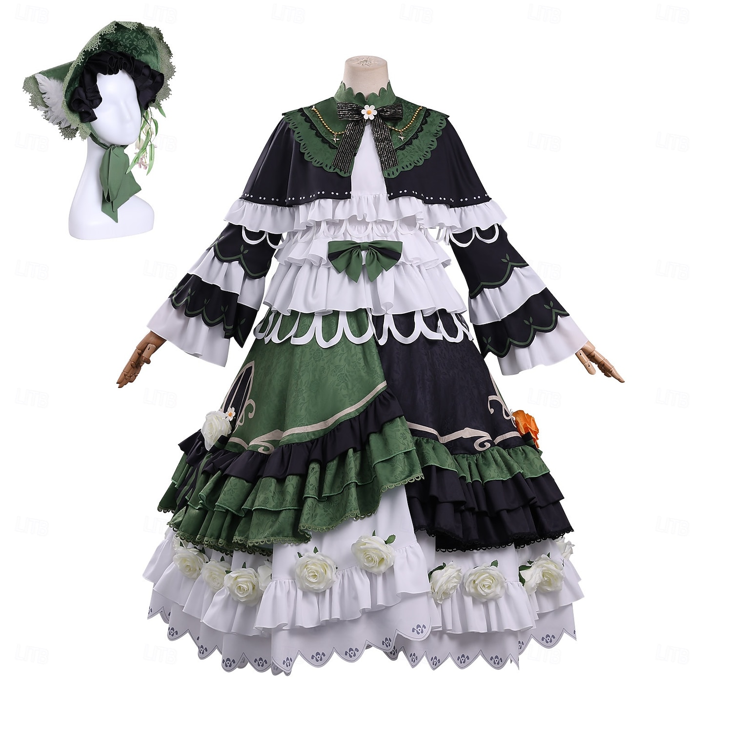 Anime Dress Cosplay Suits Video Game Costumes Halloween Masquerade Daily Anime Expo Dress Hat For Women's Adults' 2026 - $166.99 –P1