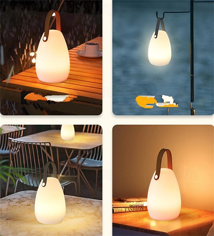 Recharge Colorful Portable Remote Control RGB LED Outdoor Waterproof Camping Book Lamp Atmosphere Light Party Decoration Light 2026 - $35.99 –P8