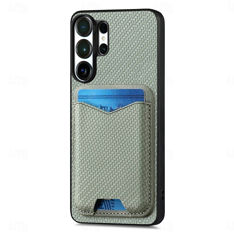 telefon Maska Pentru Samsung Galaxy S26 S26 Plus S26 Ultra Capac Spate Portofel Card rezista Suport Inel Cataramă inel Retro TPU PU piele 2026 - $12.99 –P3
