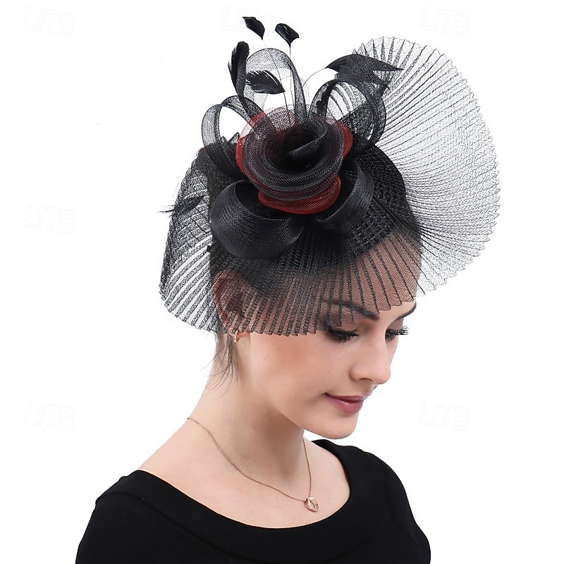 Чародеи Полиэстер Свадьба Винтаж Симпатичные Стиль Ретро С Пух Заставка Головной убор 2026 - $27.99 –P5