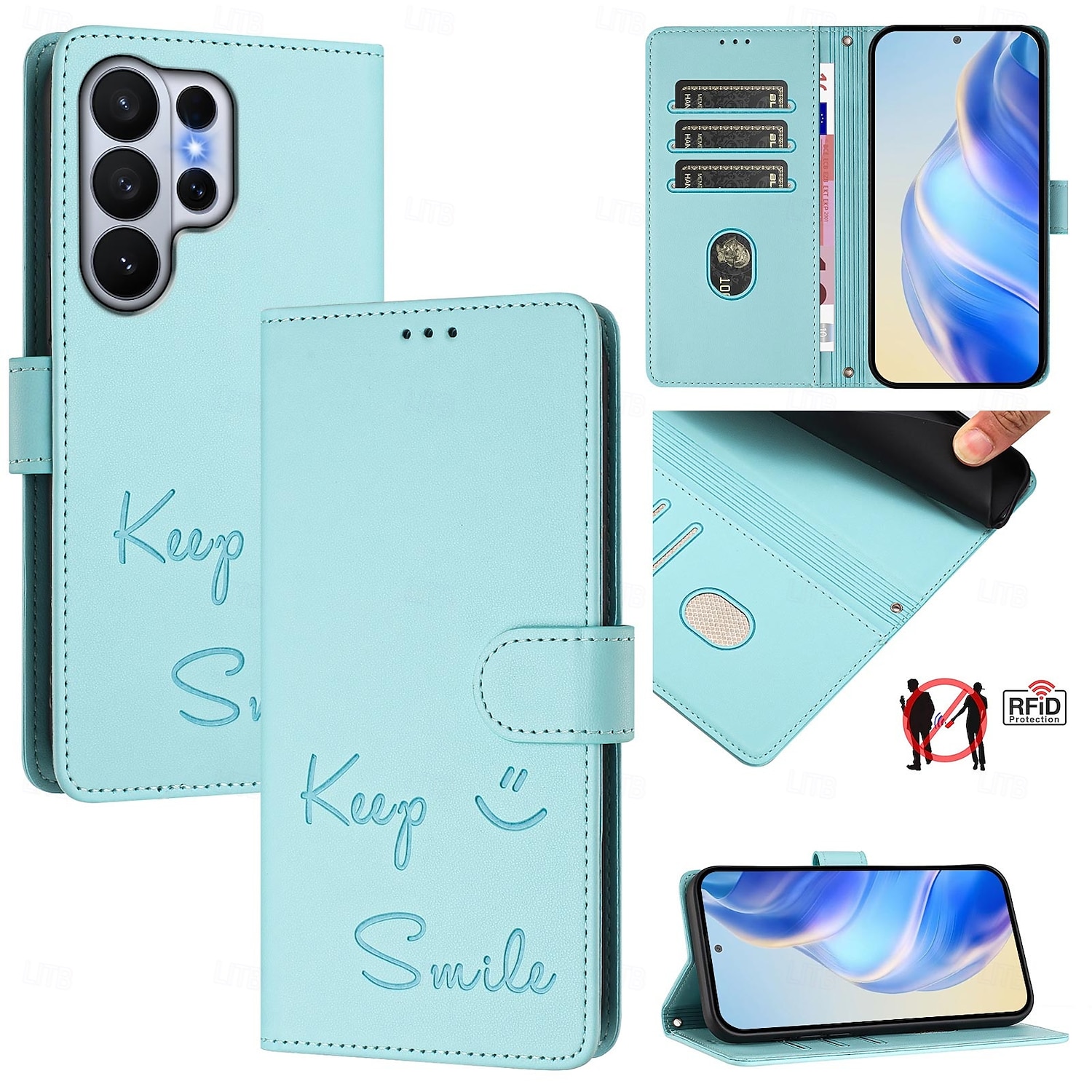 Phone Case For Samsung Galaxy S26 S26 Ultra Plus Wallet Case with Stand Holder with Lanyard Card Slot Retro TPU PU Leather 2026 - $15.99 –P35