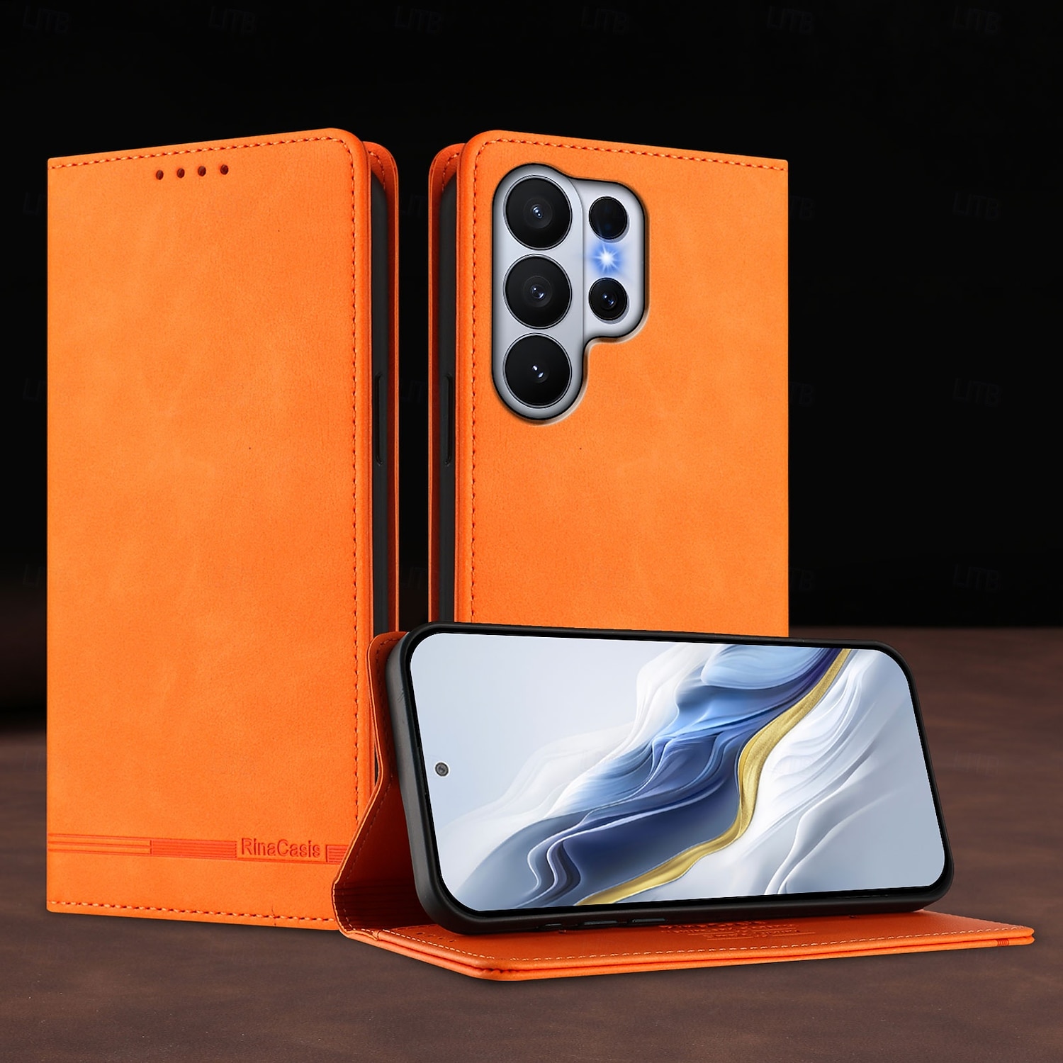 telefon fodral Till Samsung Galaxy S26 S26 Ultra Plus Plånboksfodral med stativ Magnet Stöd för trådlös laddning Kontor / företag TPU PU läder 2026 - $15.99 –P4