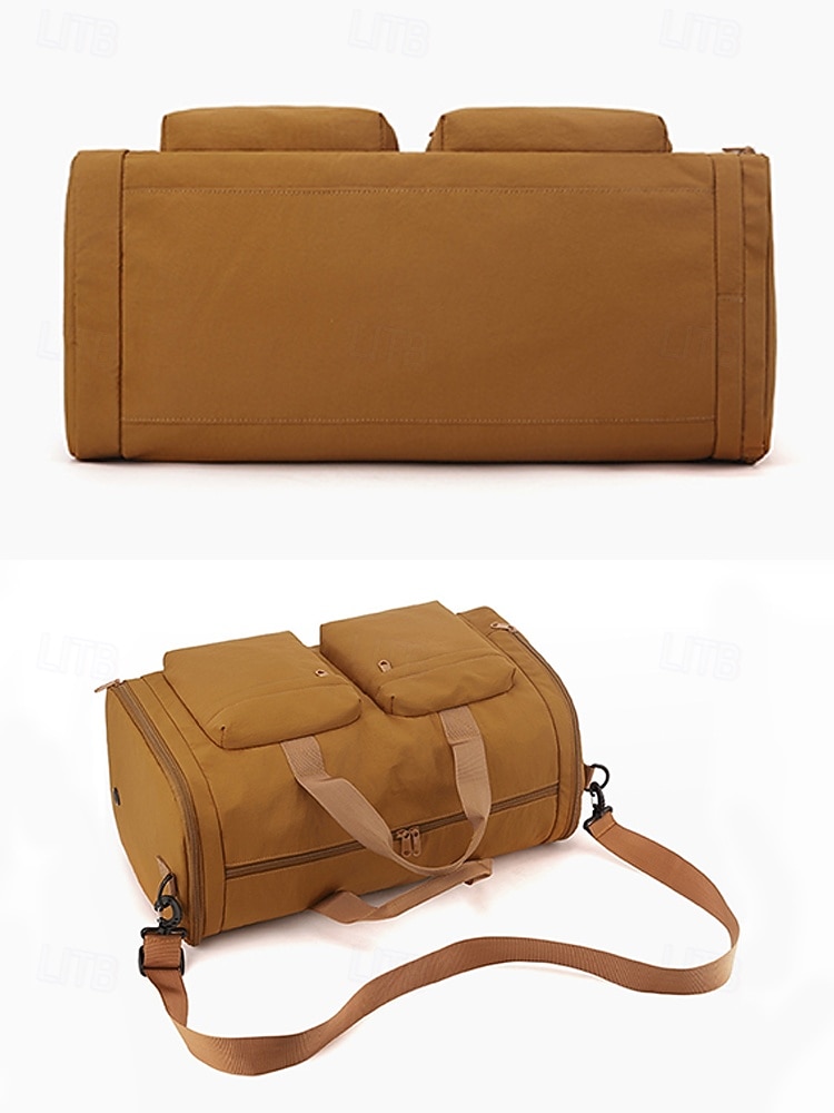Women's Waterproof Polyester Duffel Bag, Multi-Color, Large Capacity with Multiple Compartments, Foldable and Compact, Ideal for Daily Use, Vacation and Travel 2026 - $29.99 –P10