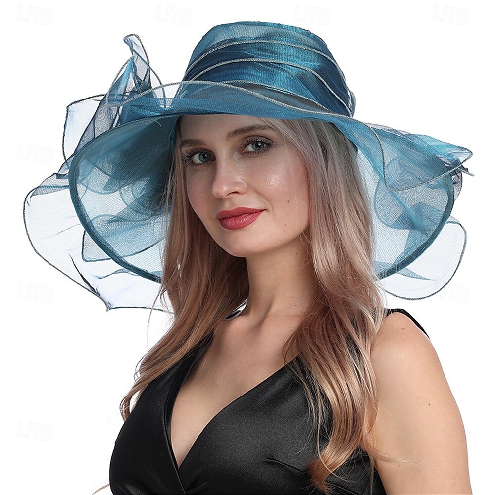 Derby Hut Kirchenhut Kentucky Derby Hut Dame Edelfrau Kostüm Damen Derby Ascot Pferderennfestival Erwachsene Hut Frühling & Sommer 2026 - $36.99 –P3