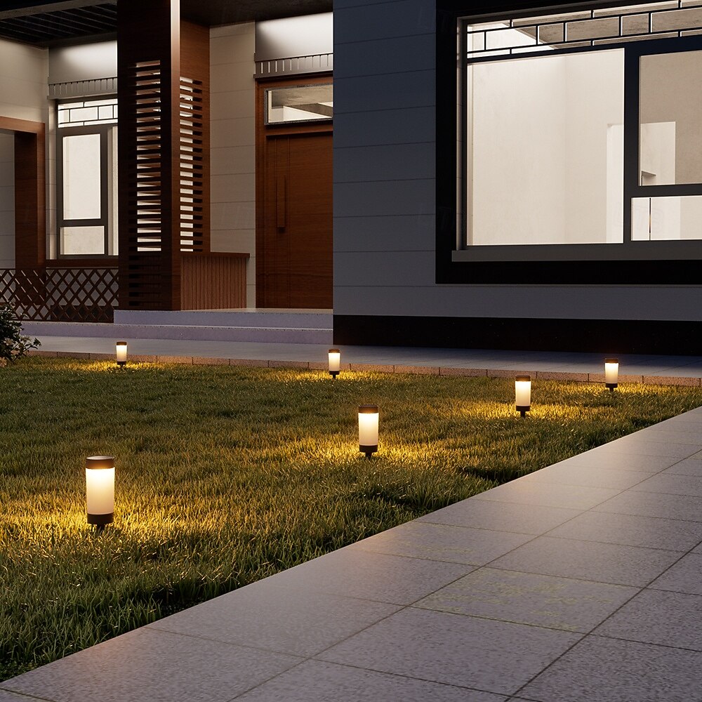 4 τεμάχια ηλιακά φώτα εξωτερικού χώρου για γκαζόν, αδιάβροχα φώτα για βίλα, μονοπάτια κήπου, διακοσμητικά φώτα, αυλή, λιβάδι, έδαφος, ένθετα φώτα 2026 - $46.99 –P9