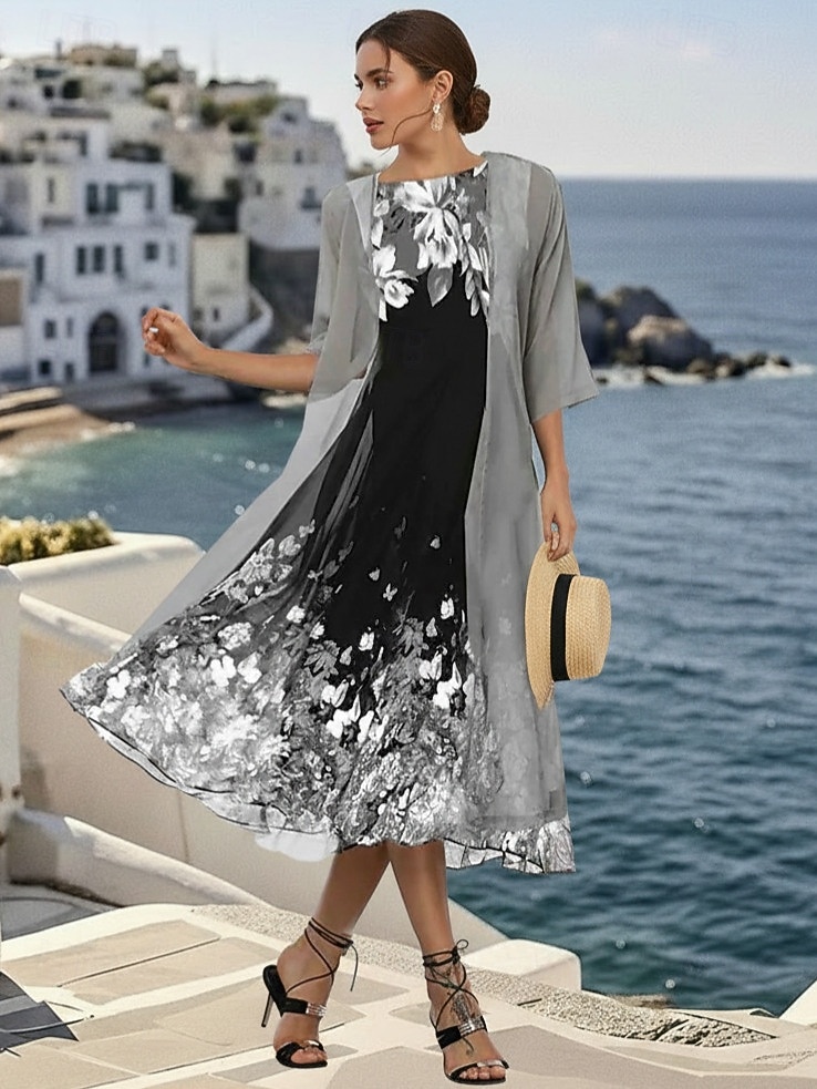 round neck half sleeves floral chiffon maxi dress Buy Love & Roses x RHS Ivory Floral Chiffon Pleated V-Neck Midi Dress from Next USA