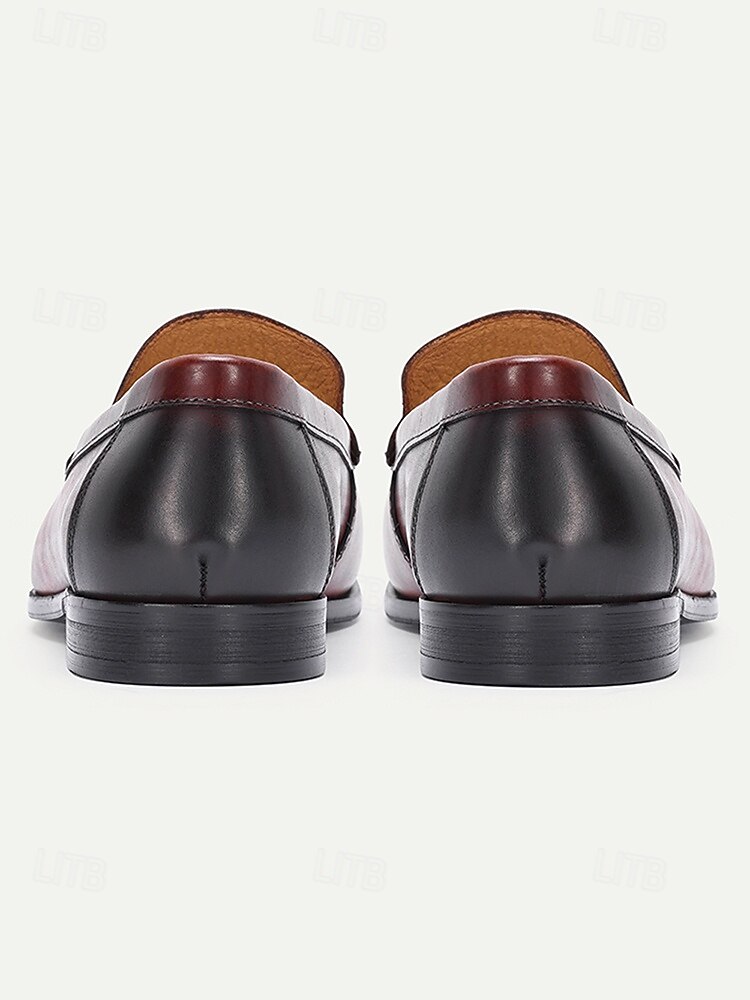 Chaussures habillées Oxford en cuir pour homme – élégantes et raffinées pour les mariages, les événements formels et les occasions spéciales, parfaites pour le marié et ses invités. de 2026 ? $89.99 –P9