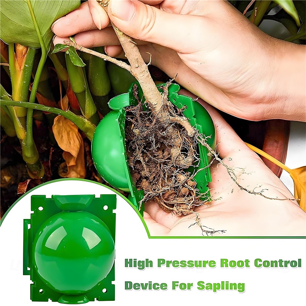 30Pcs Plant Rooting Ball High Pressure Propagation Root Growing Box Garden Reusable Cutting Grafting Ball Breeding Equipment 2026 - $20.99 –P3