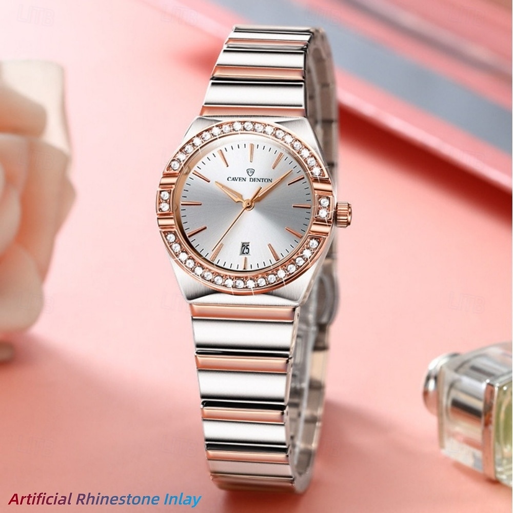 Ladies' Watches Are High-end Authentic Luxury Hot Selling Ladies' Quartz Watches with Artificial Rhinestone Inlay, The Best Gift Choice for Ladies' Birthdays, Holidays, and Anniversaries 2026 - $31.99 –P1