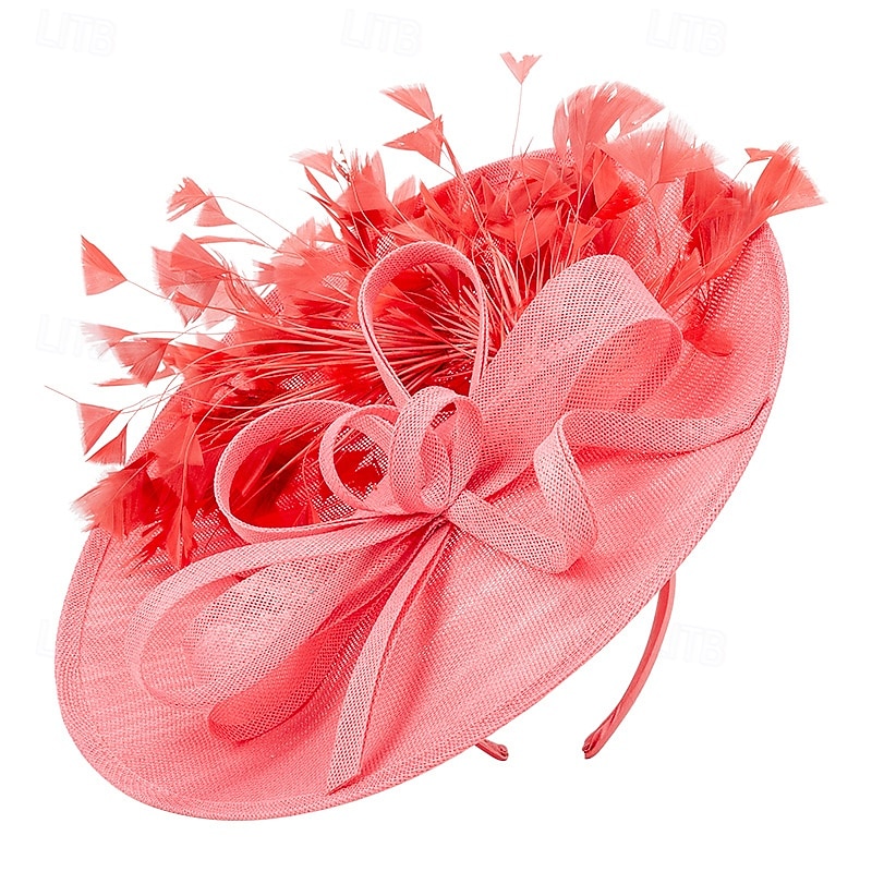 Derby Hat Fascinator Hat Fascinator Gentlewoman Fancy Dress Women's Derby Ascot Horse Racing Festival Adults' Hat Summer Spring 2026 - $35.99 –P1