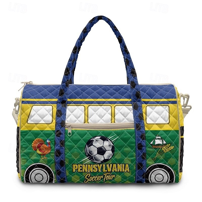 bolsa de ropa deportiva para partido mundial de fútbol 2026, fútbol vintage, unisex para adultos, para partidos al aire libre. 2026 - $38.99 –P10