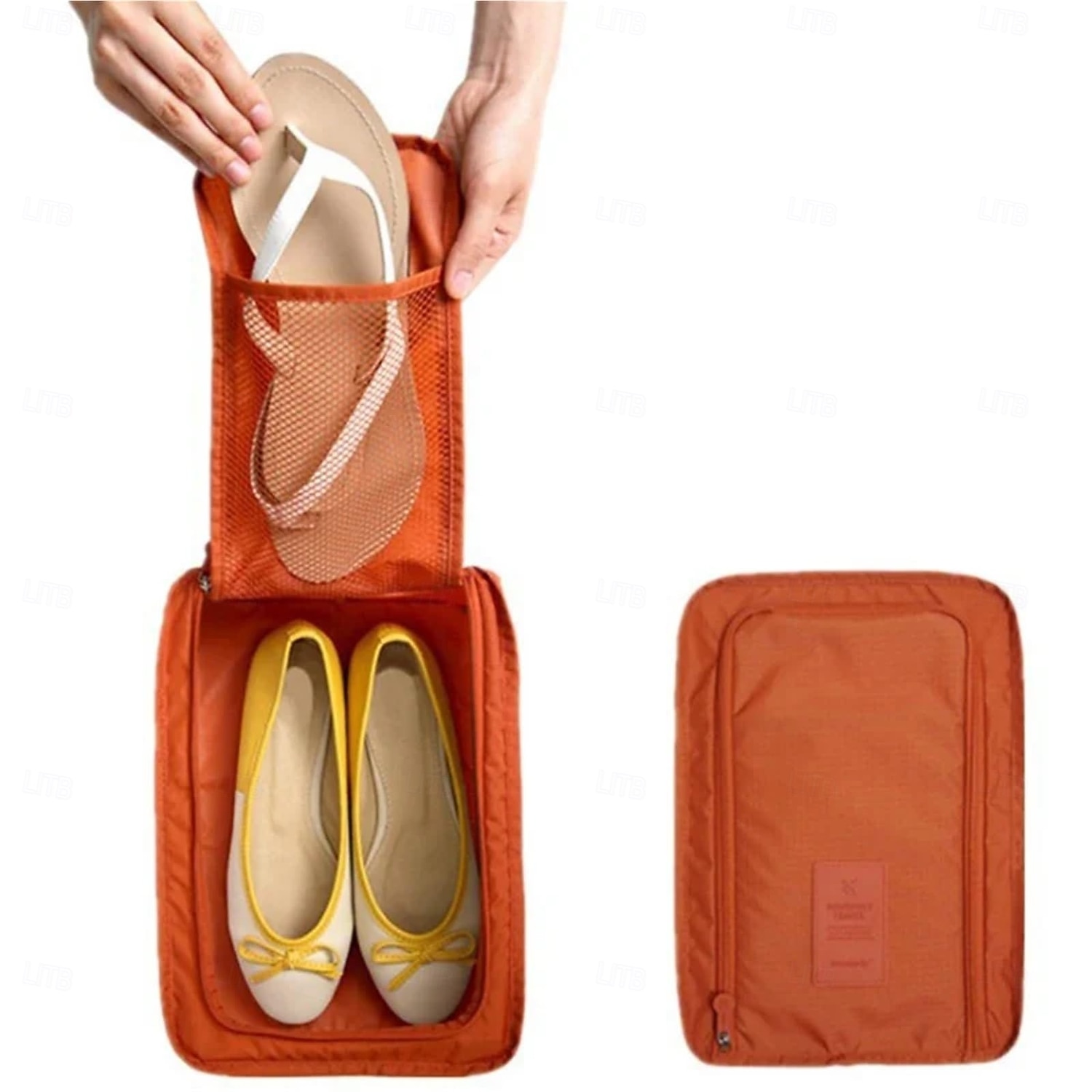 cestovní tašky na boty, skládací nepromokavé kapsy na boty, organizér - dvojitá vrstva 2026 - $9.99 –P6