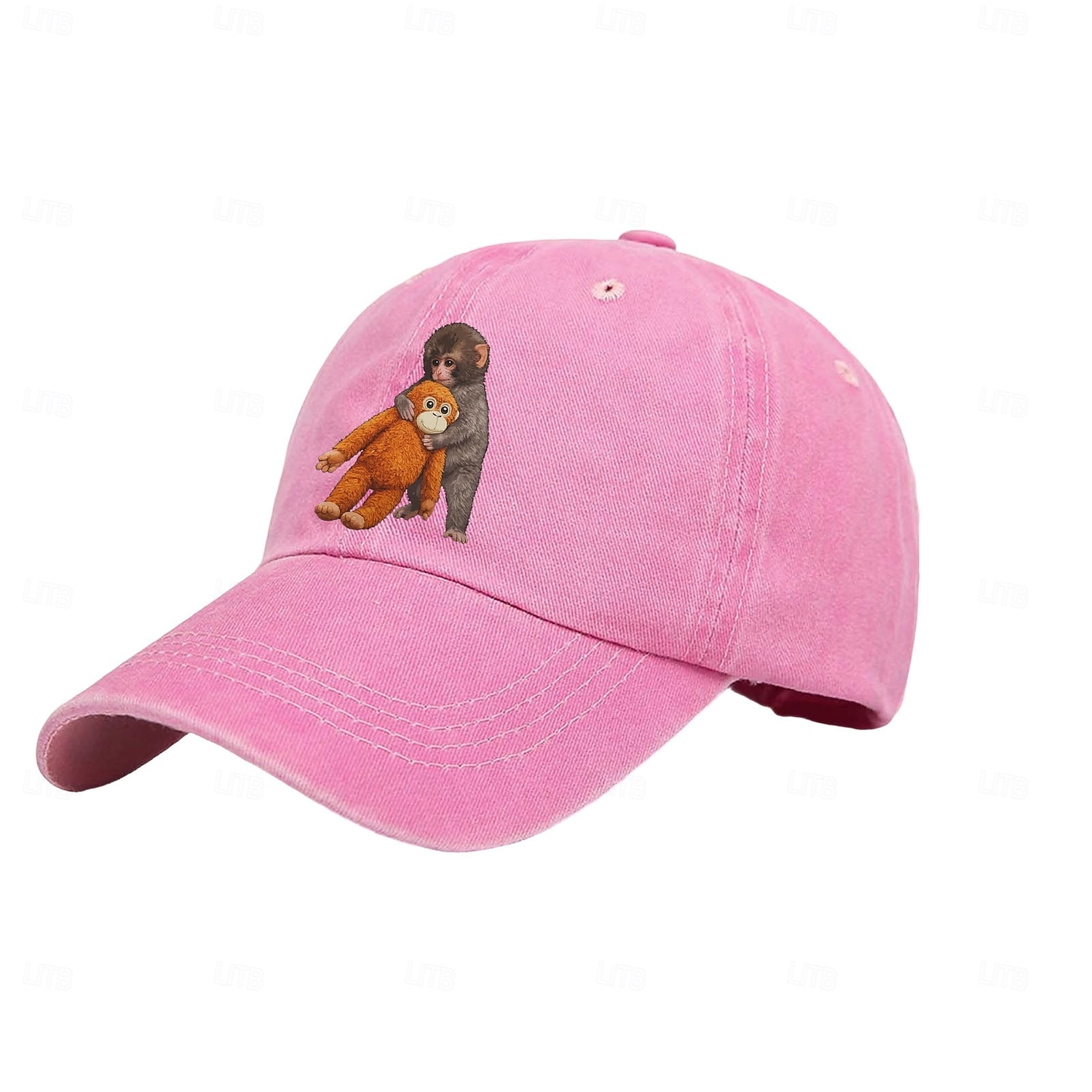 Tým Punch Monkey Meme Baseball Cap vtipná vintage praná bavlněná nastavitelné čepice pro muže a ženy 2026 - $16.99 –P1