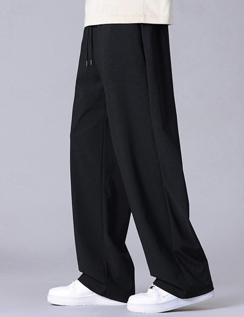 Per uomo Pantaloni Pantaloni casual Pantaloni Estivi Pantaloni ad asciugatura rapida Borse refrigeranti Coulisse Tasca Semplice Comodità Traspirante Lunghezza intera Casuale Quotidiano All'aperto del 2026 a $28.99 –P3