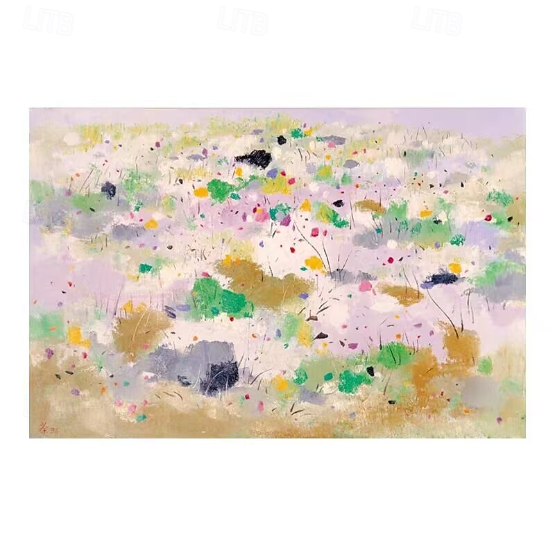 Handmade Oil Painting Canvas Wall Art Decoration Abstract for Home Living Room Dining Bedroom Decor Rolled Frameless Unstretched Painting/Stretched Frame Hanging Painting 2026 - $55.99 –P3