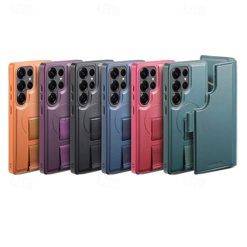 Phone Case For Samsung Galaxy S26 Ultra Plus S25 Ultra Plus S25 Edge S24 Plus Wallet Case with Stand Holder Full Body Protective Shockproof TPU PU Leather 2026 - $23.99 –P3