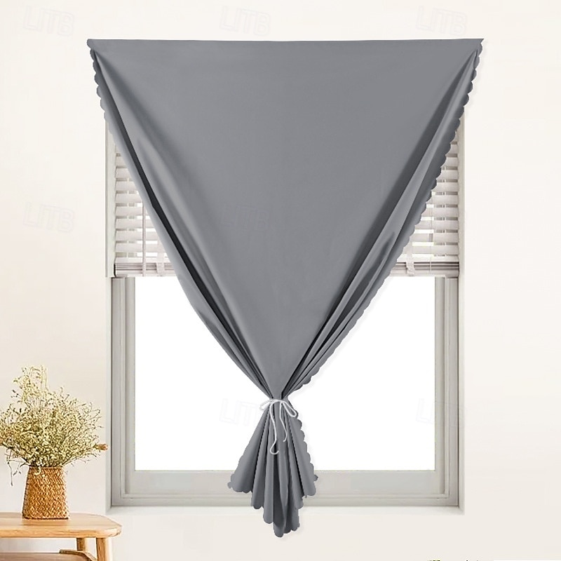 zasłona zaciemniająca Autohesion do okien, UV &Roleta zaciemniająca, przeciwsłoneczna, samoprzylepna, blokująca światło, z taśmą magiczną, termoizolacyjna (ciemnoszara, 59x79 cali) 2026 - $17.99 –P5