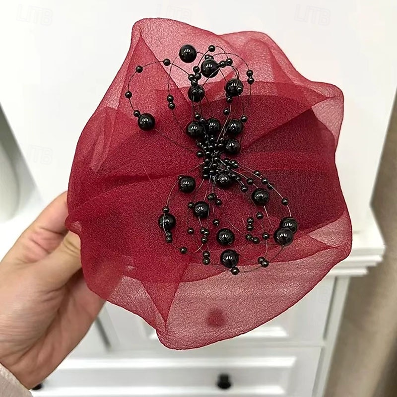 Női Kalap Karimátlan kalapok Szélbiztos Légáteresztő Napi Szabadtéri Utca Kötött Tiszta szín 2026 - SAR 10 –P7