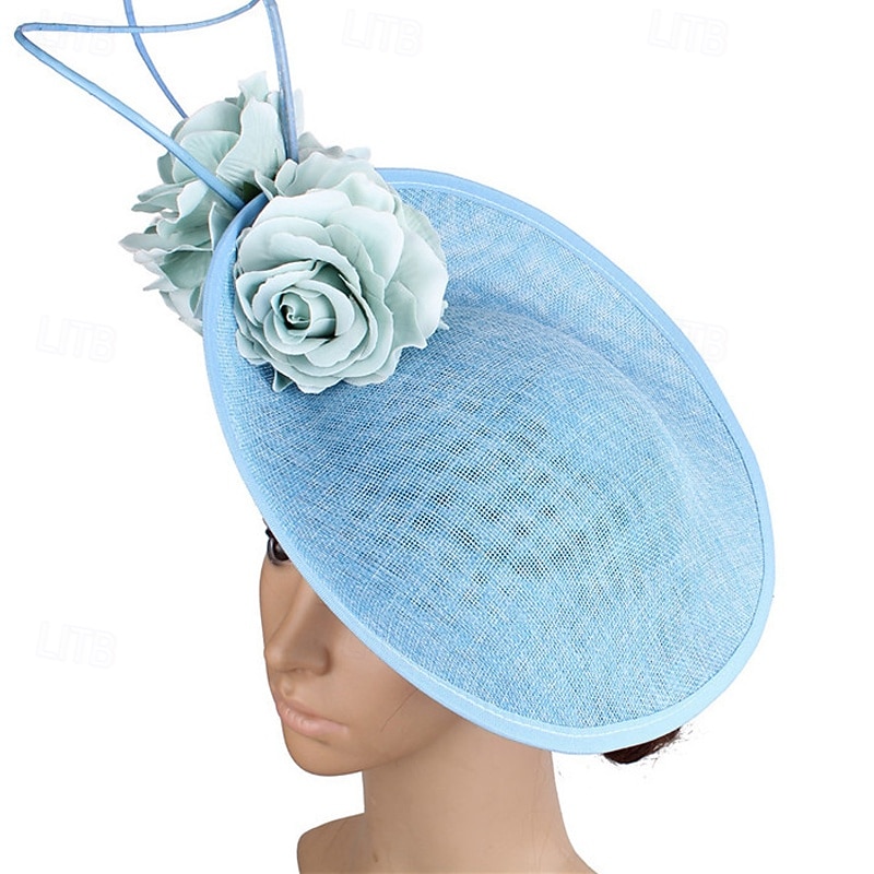 Fascinator Poliestere Matrimonio Vintage Carino Retrò Con Floreale Copricapo Copricapo del 2026 a $34.99 –P5