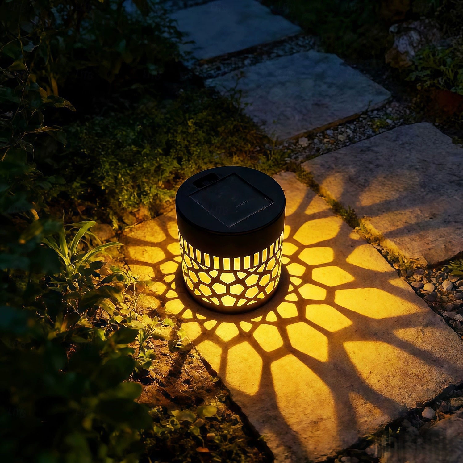 2/4 peças de projetor solar de parede para jardim externo, iluminação paisagística, decoração de pátio, garagem e varanda. de 2026 por $26.99 –P3