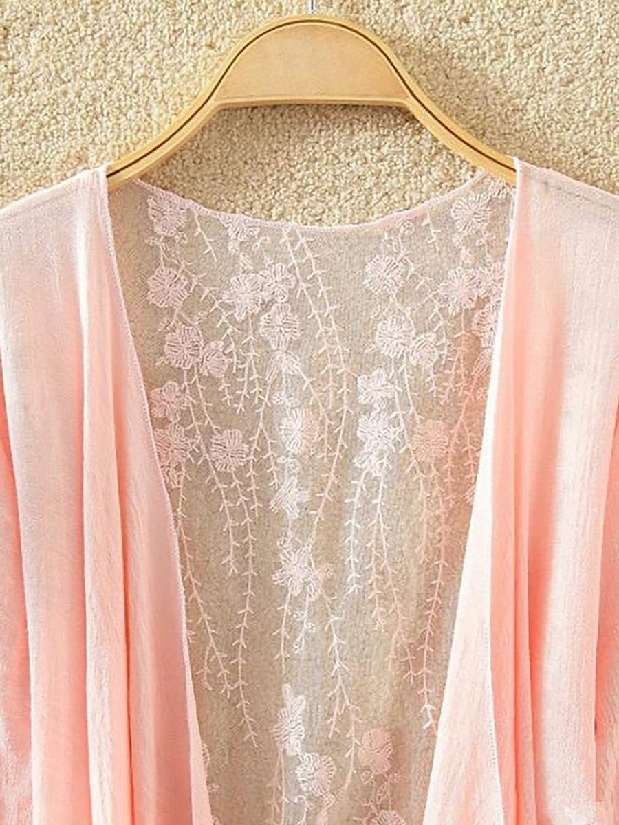 Per donna Costumi da bagno Copricostume Rashguard Canotta da bagno Vestiti Costume da bagno Arricciato Pizzo Patchwork Vacanza Abbigliamento da Spiaggia Floreale Scollo a V Manica Lunga Costumi da del 2026 a $19.99 –P7