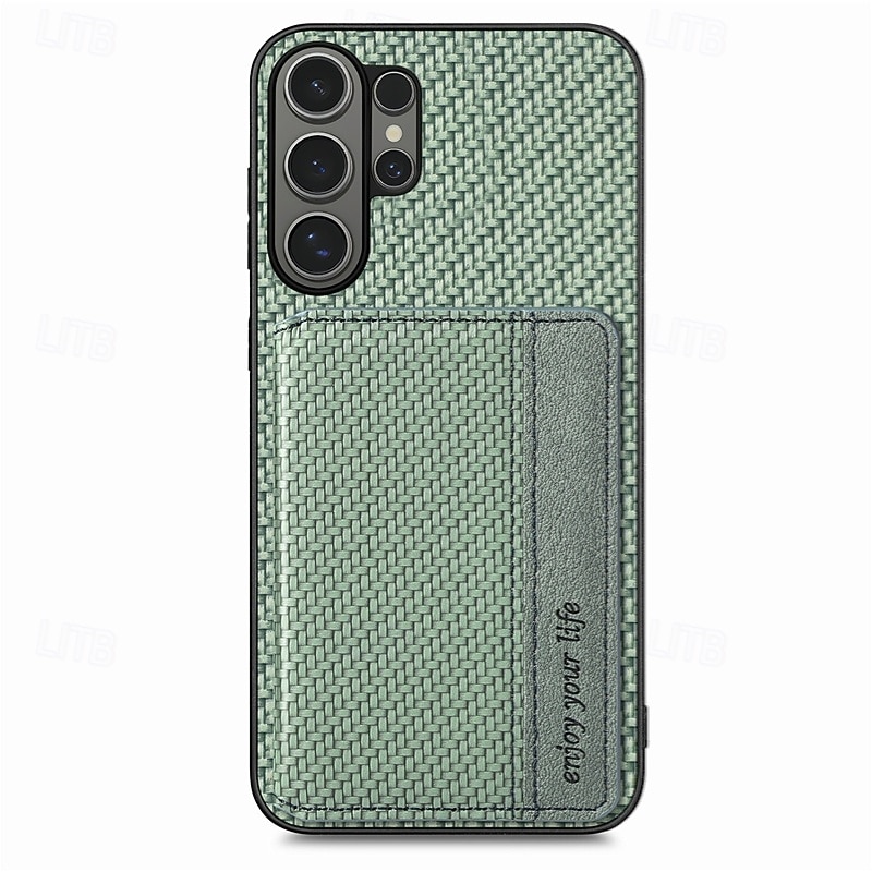 telefon fodral Till Samsung Galaxy S26 S25 Edge S24 FE S23 S22 Plus Ultra A56 A36 A26 A16 A06 Skal Plånboksfodral med stativ Stötsäker TPU PU läder 2026 - $14.99 –P6