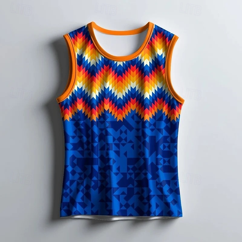 Per uomo Grafico Canotta da allenamento Canotta da corsa Canotta da palestra Estate Senza Maniche Asciugatura Rapida Morbido Traspirante Allenamento in Palestra Corsa Camminata Jogging Rosso Blu del 2026 a $17.99 –P2
