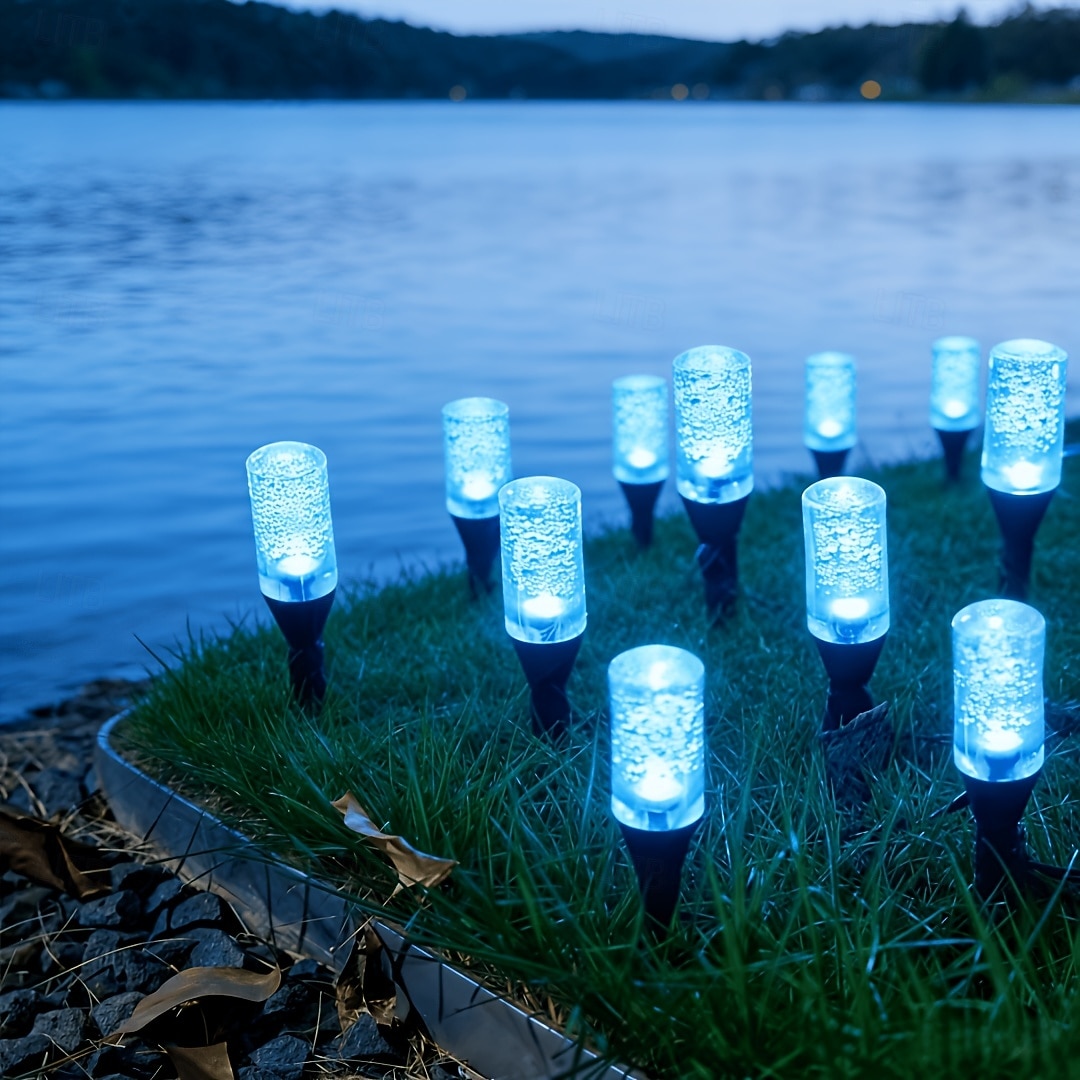 1 szt. zewnętrzna lampa solarna w kształcie bańki, wodoodporna IP65, diody LED 10/20, dekoracyjna lampa LED do ogrodu, podwórka, ścieżki, trawnika, patio, gospodarstwa, oświetlenia krajobrazowego 2026 - $21.99 –P3