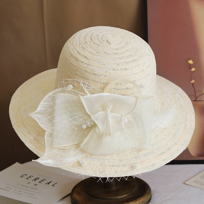 Palarie Poliester Nuntă Zi de Naștere Elegant Epocă Drăguţ Cu Dantelă Diadema Articole Pentru Cap 2026 - $16.49 –P8