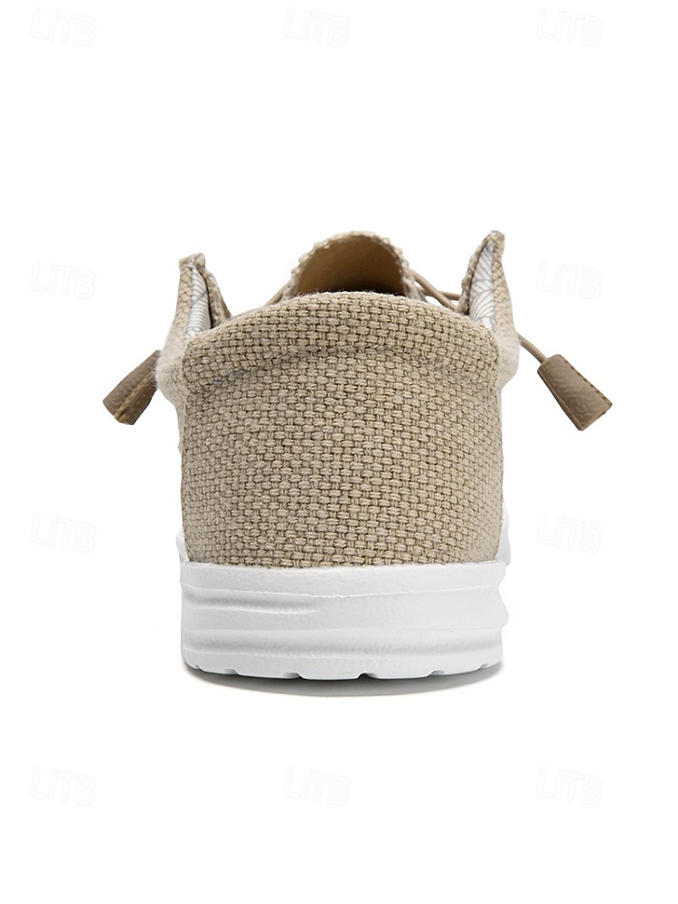 Men's Canvas Outdoor Resort Shoes – Comfortable Slip-On Loafers for Travel, Walking and Casual Resort Wear 2026 - $42.99 –P7