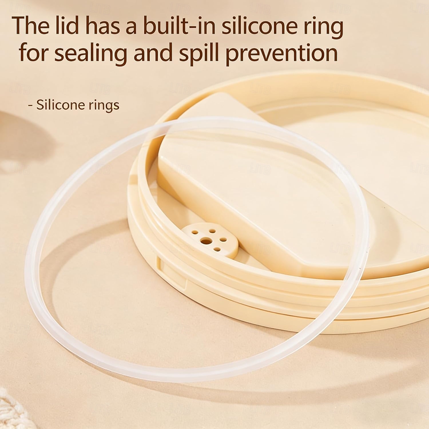 304 rustfritt stål nudelskål med lokk og håndtak, 1200 ml ramenskål med stor kapasitet, dobbeltvegget skåldingssikker suppeskål, bærbar matbeholder for studenthjem, kontor, hjemmebruk 2026 - $16.99 –P15